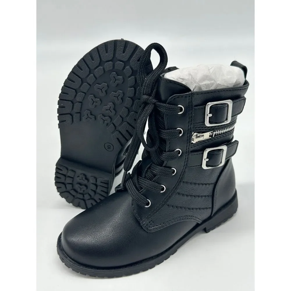 Rachel Shoes Lil Harley Ankle Boots Size 9M Toddler‎